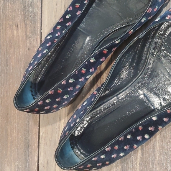 Marc Jacobs Loafer floral slip on flats shoes sz 8 - Picture 3 of 10
